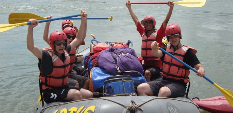 Rafting in Trisuli River