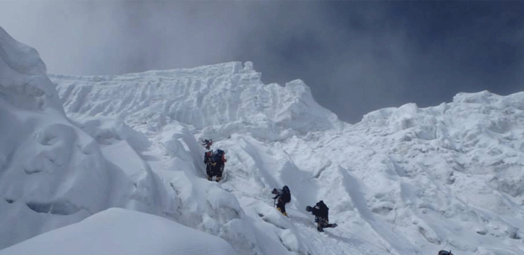 Climbing in Nepal
