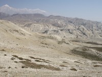 Beautiful landscape of Mustang